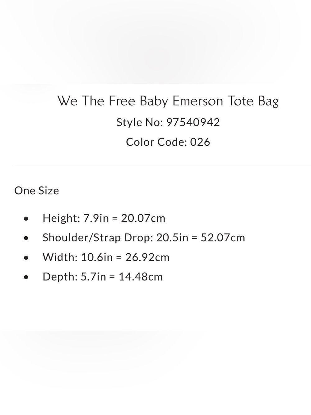 Free People Baby Emerson Tote - Picture 10 of 10
